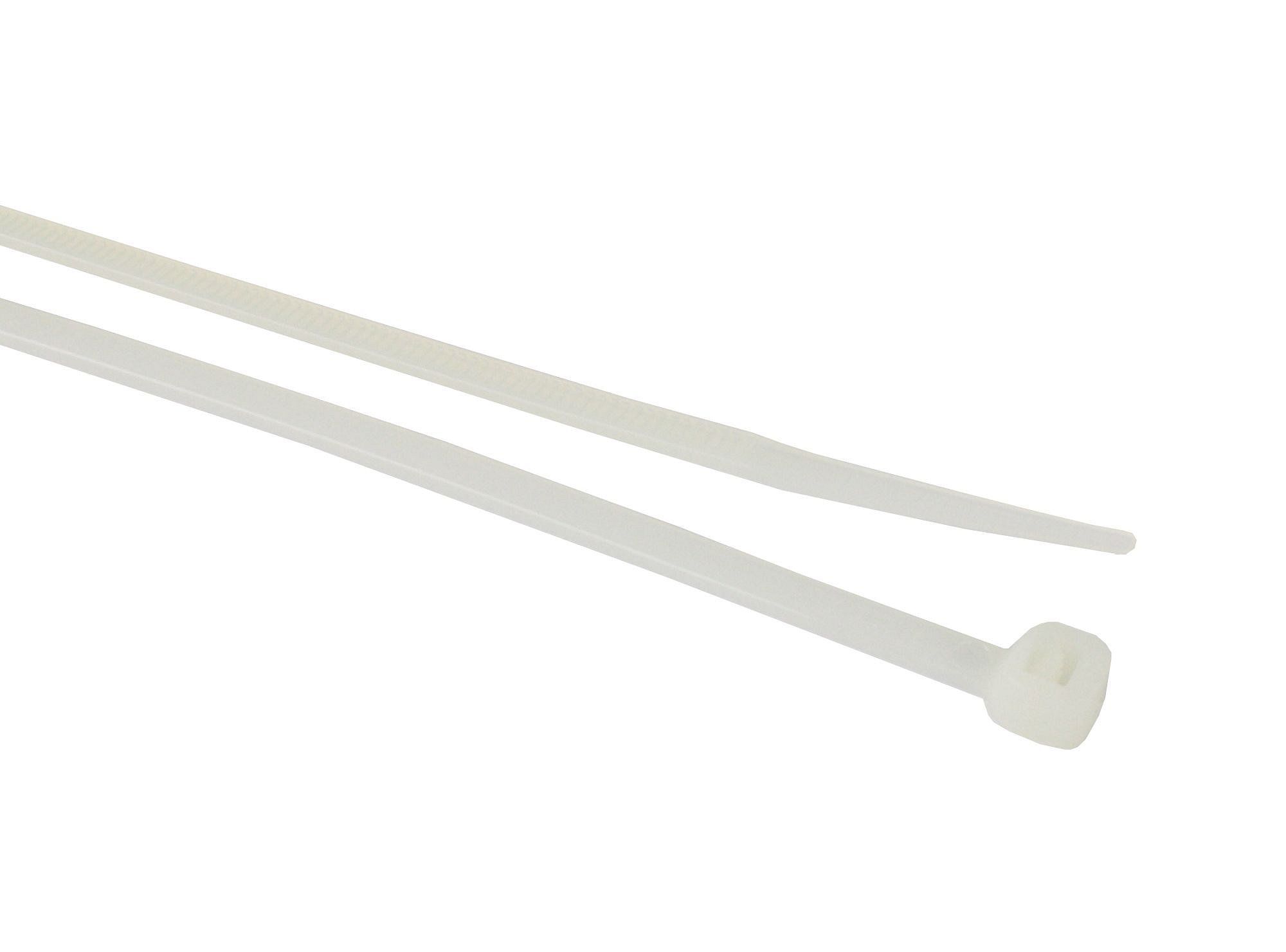 Amarra cable transparente 292 x 3,6 mm (25 unid) Mec