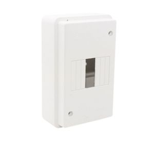 Tablero eléctrico sobrepuesto de 2 a 4 interruptores sin puerta Mec