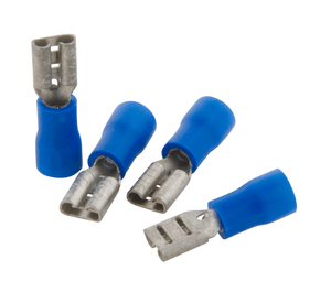 Terminal aislado hembra tipo paleta 4,9 mm azul Mec