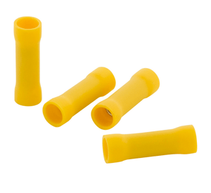 Terminal aislado pin hembra 3,5 mm amarillo Mec