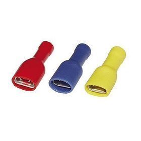 Terminal hembra totalmente aislada 6,8 mm azul Mec