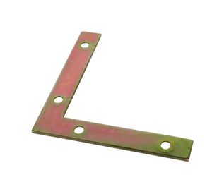 Escuadra plana zincada 4 1 unidad Lioi