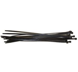Amarra cables 3 x 250 mm plástico negro Macrotel