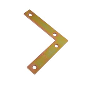 Escuadra plana zincada 3,1/2 1 unidad Lioi