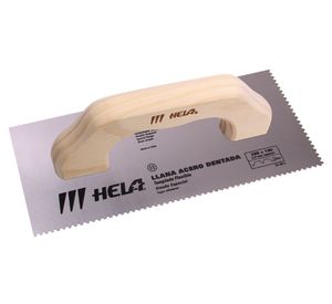 Llana acero 280 x 130 mm dentada ld 280-2 Hela
