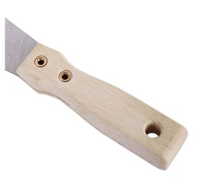 Espátula lisa 6 x 23,5 cm acero Hela