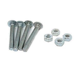 Perno coche con tuerca zb. 1/4'' x 2''. Easy Fix