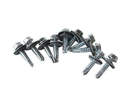 Autoperforante hexagonal con golilla. 12 mm x 1’’. Easy Fix