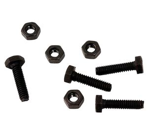 Perno hexagonal g2 con tuerca pv. 1/4'' x 1''. Easy Fix