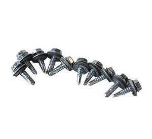 Autoperforante hexagonal #10 con golilla. 3/4''. Vhe