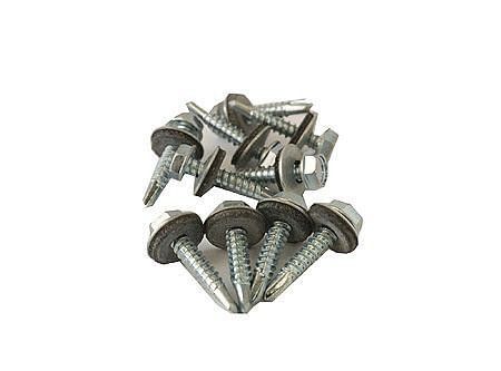 Autoperforante hexagonal con golilla. 10 mm x 1’’. Easy Fix