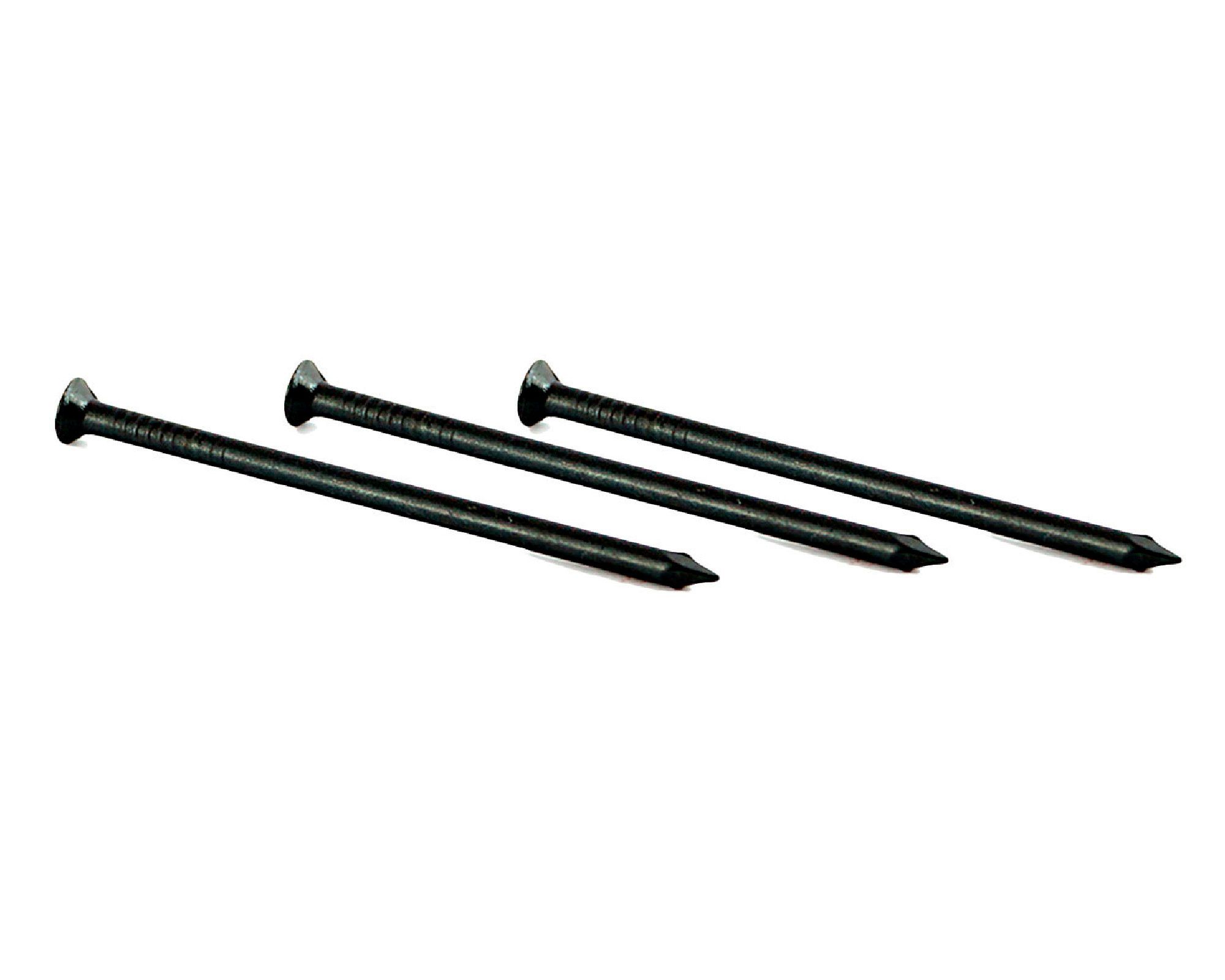 Clavo acero liso 3.0x50 10 unidades. pavonado. Easy Fix