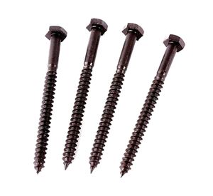 Tirafondo cabeza hexagonal 1/4x3 1/2'' 4 unidades Easy Fix