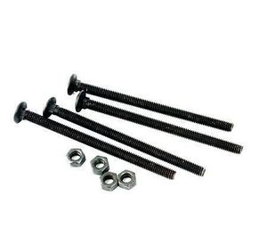 Perno coche 5/16x5'' pavonado 4 unidades