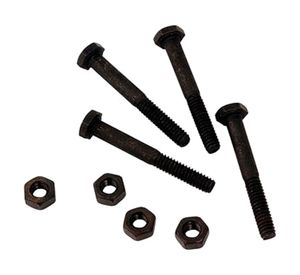 Perno hexagonal g2 con tuerca pv. 1/4'' x 2''. Easy Fix