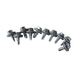 Autoperforante hexagonal #12 con golilla. 5/8''. Vhe