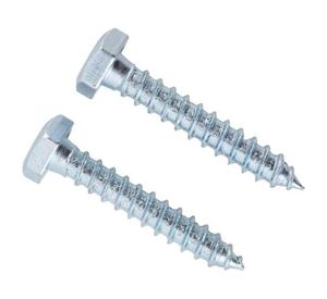 Tirafondo cabeza hexagonal zb. 1/4'' x 1 1/2''. Easy Fix