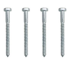 Tirafondo 5/16x3 1/2’’ cabeza hexagonal gris. Vhe