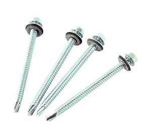 Autoperforante hexagonal con golilla. 1/4 x 3 1/2'' zb. Easy Fix