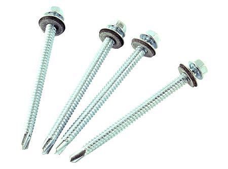 Autoperforante Hexagonal con Golilla 1/4 x 3 1/2'' ZB Easy Fix