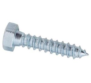 Tirafondo cabeza hexagonal 5/16x1 1/2 zb 4un. Easy Fix