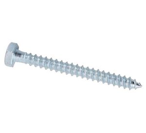 Tirafondo cabeza hexagonal 5/16x2 1/2 zb 4un. Easy Fix