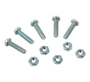 Perno cocina ranura combinada con tuerca zb. 3/16'' x 3/4''. Easy Fix