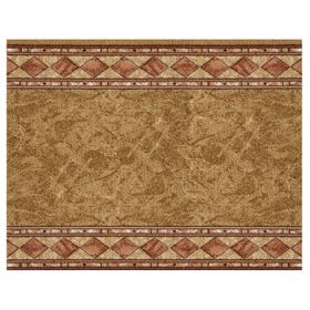 Alfombra de pasillo Madras nylon beige 1 ml