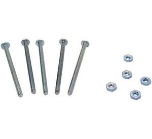 Perno cocina ranura combinada con tuerca zb. 1/8'' x 2''. Easy Fix