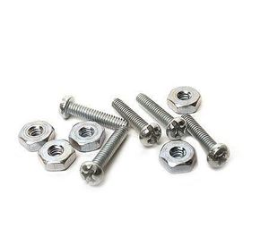 Perno cocina. cabeza redonda. con tuerca. 1/8 x 5/8. Easy Fix