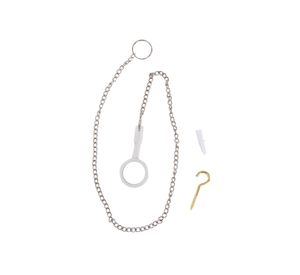 Refuerzo central barra angular baño blanco metalhsa