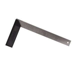Escuadra economica 30,5 cm metálica gris Stanley