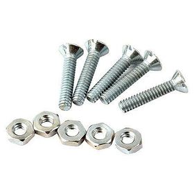 Perno cocina cabeza plana con tuerca zb. 3/16'' x 1''. Easy Fix