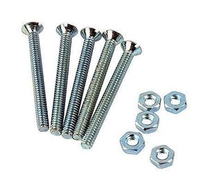 Perno cocina cabeza plana con tuerca zb. 3/16'' x 2''. Easy Fix