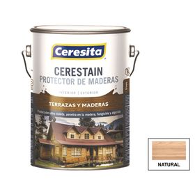 Protector de madera 1 galón cerestain natural mate ceresita