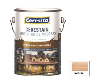 Protector de madera 1 galón cerestain natural mate ceresita