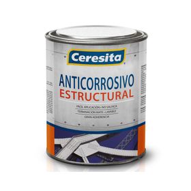 Anticorrosivo 1/4 galón Estructural negro mate Ceresita
