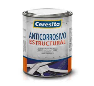 Anticorrosivo 1/4 galón Estructural negro mate Ceresita