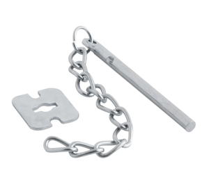 Pasador de seguridad 102 niquelado Idaf