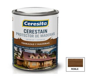 Protector de madera 1/4 galón cerestain roble mate ceresita