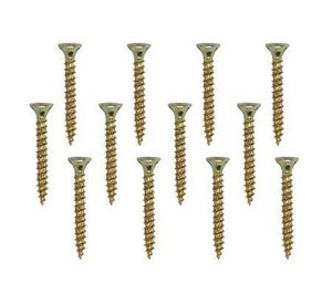 Tornillo madera #5x1’’ tsc amarillo. Vhe