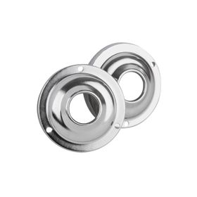 Set flanche 19 mm barra baño cromado recto 2 unidades metalhsa