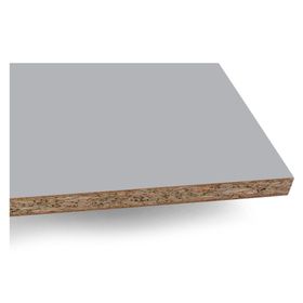 Melamina aglomerado 15x1830x2500 mm gris