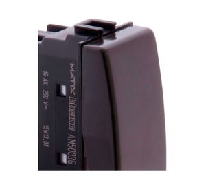 Modulo interruptor conmutador 9/24 Matix titanio Bticino