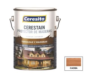 Protector de madera 1 galón cerestain caoba mate ceresita