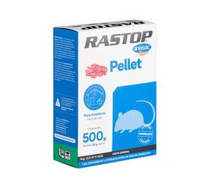 Raticida pellet Rastop ultima generación 500g Anasac