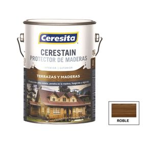 Protector de madera 1 galón cerestain roble mate ceresita