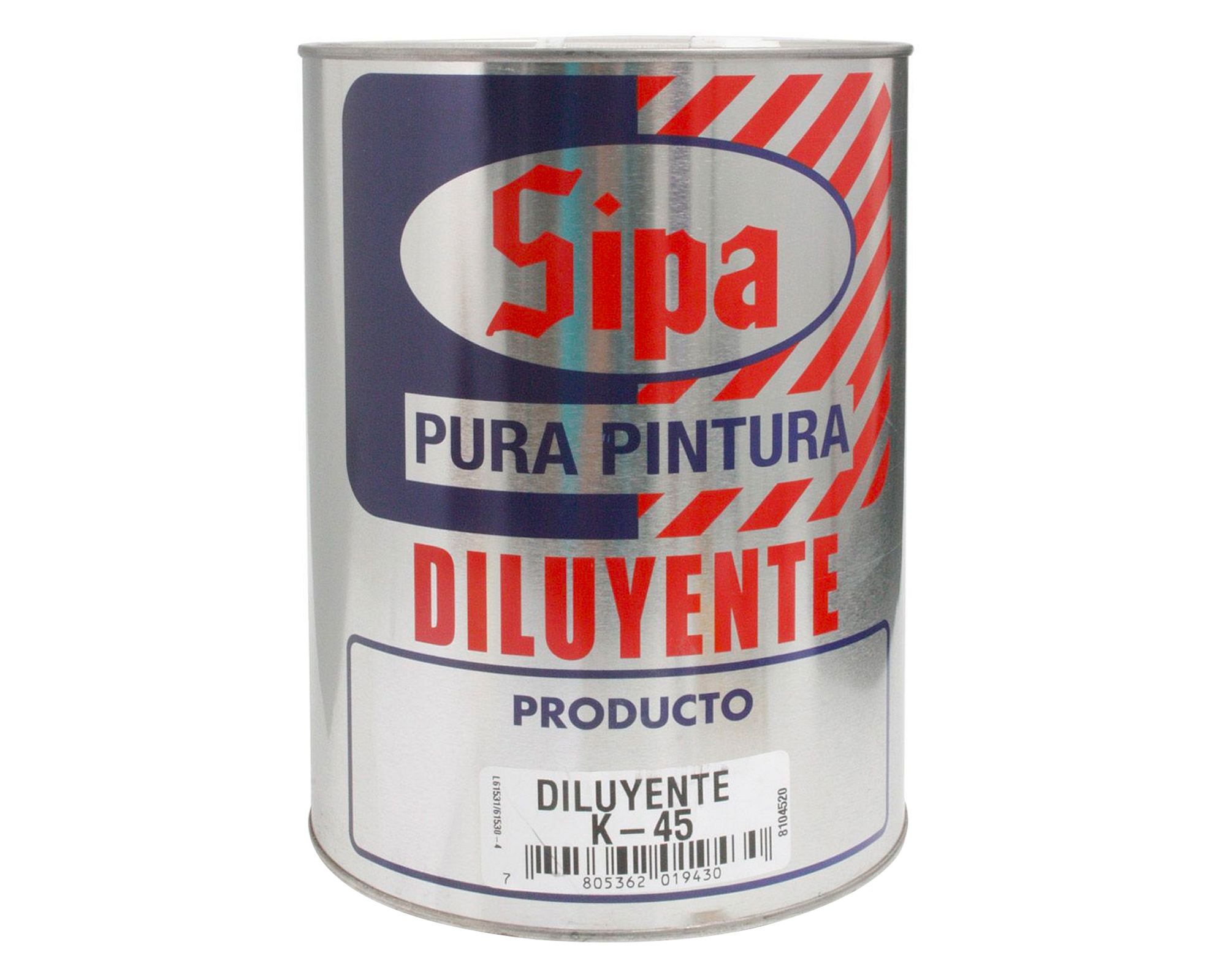 Diluyente Piscina 1 Galón K-45 Sipa