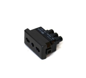 Enchufe 2 p+t 10/16 a gris Bticino