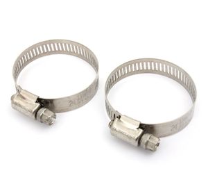 Abrazadera 24 (27-51 mm) inoxidable 2 unidades Gevemac